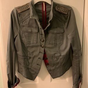 Free people grey jacket